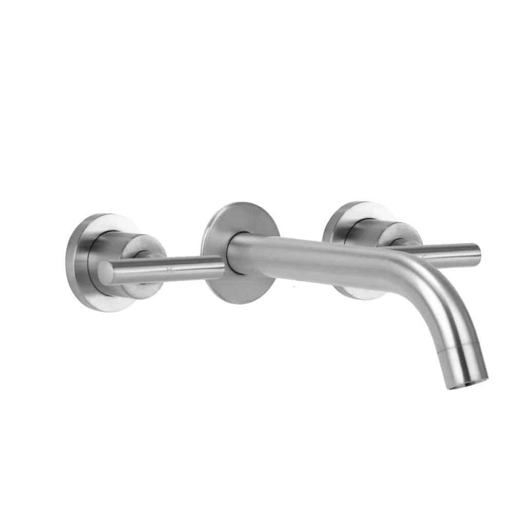 Barre Assembly Taps & Spout Set - Brushed Nickel