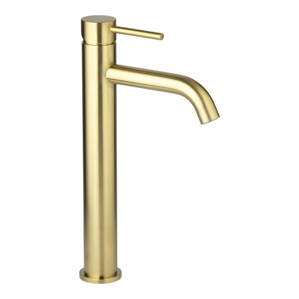 Elysian Basin Mixer Extended - Brushed Brass