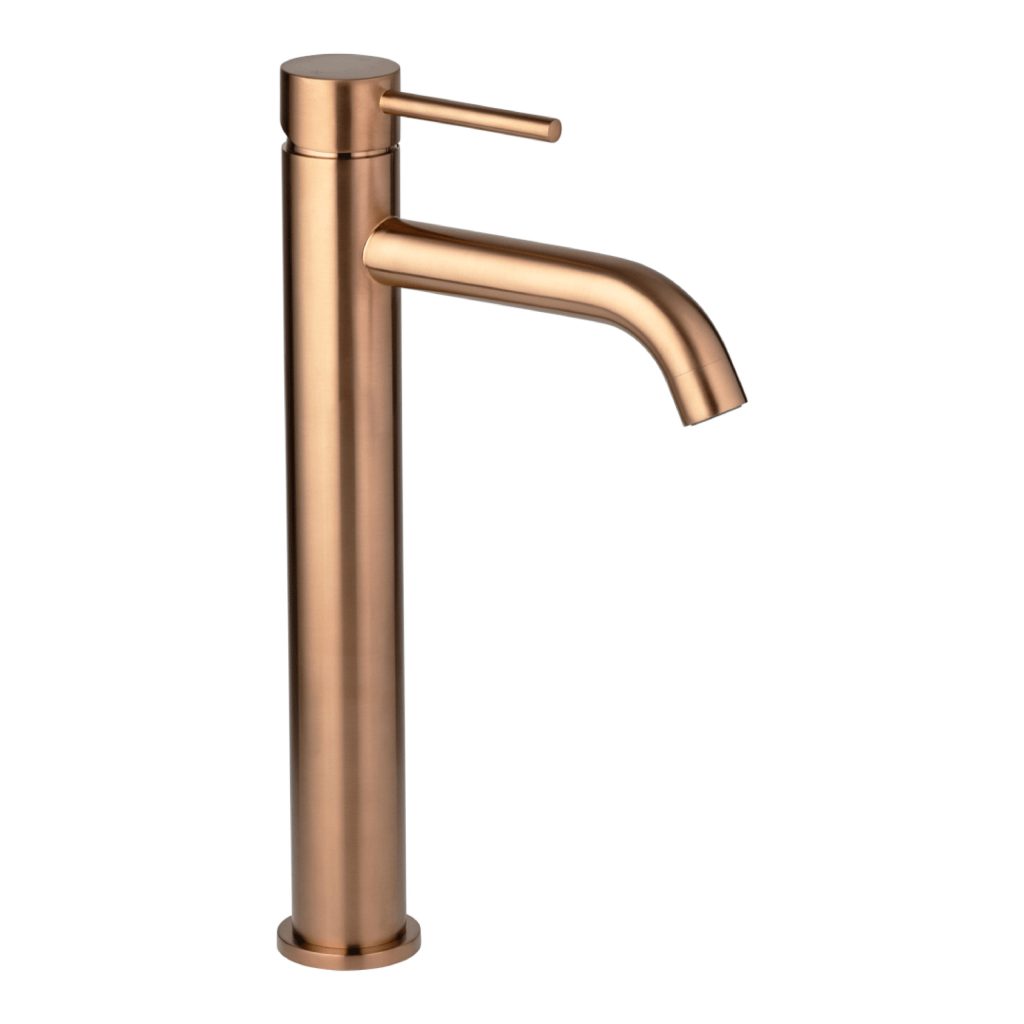 Elysian Basin Mixer Extended - Brushed Copper