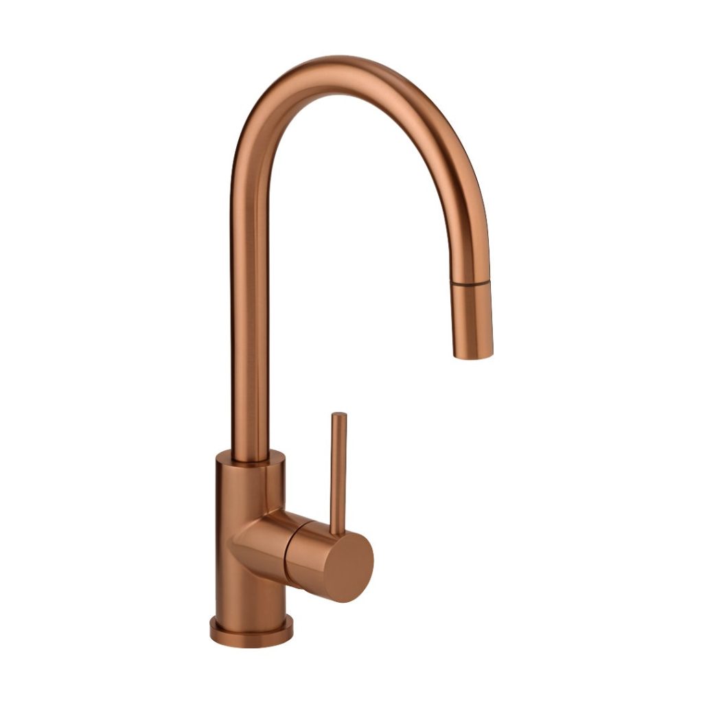 Elysian Pull out Commercial Brushed Copper